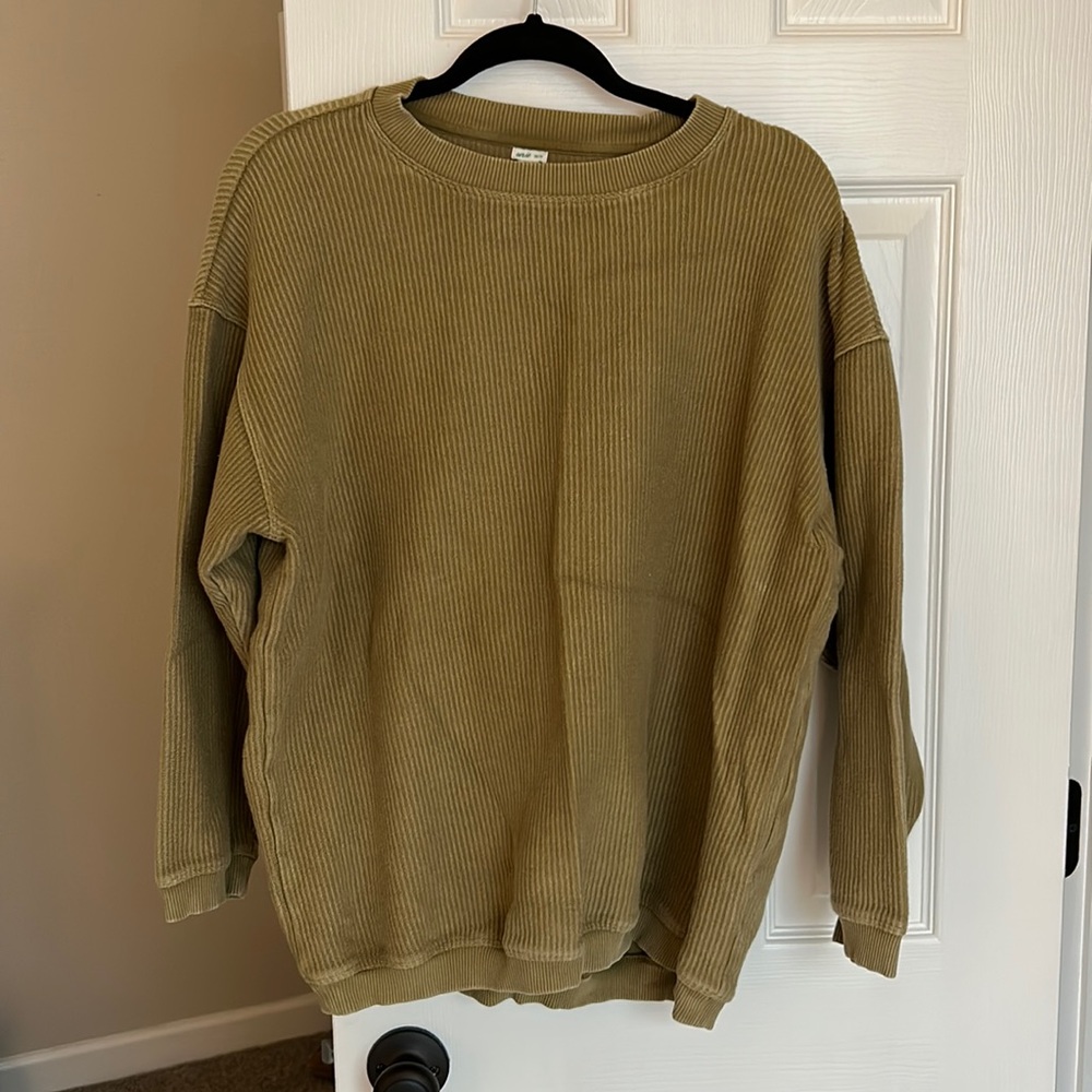 Aerie ribbed sweatshirt